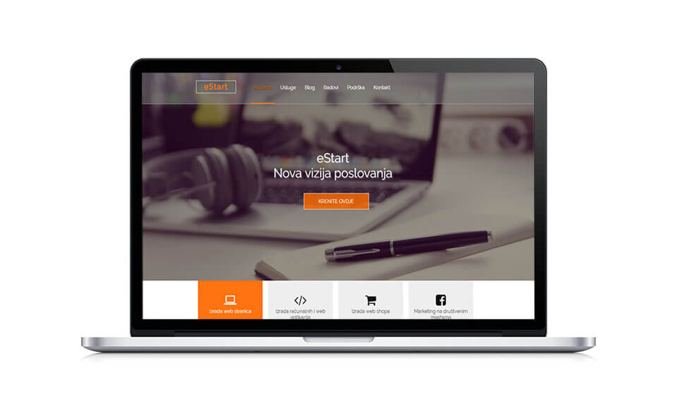 E-start izrada web stranica - web stranice za poduzetnike